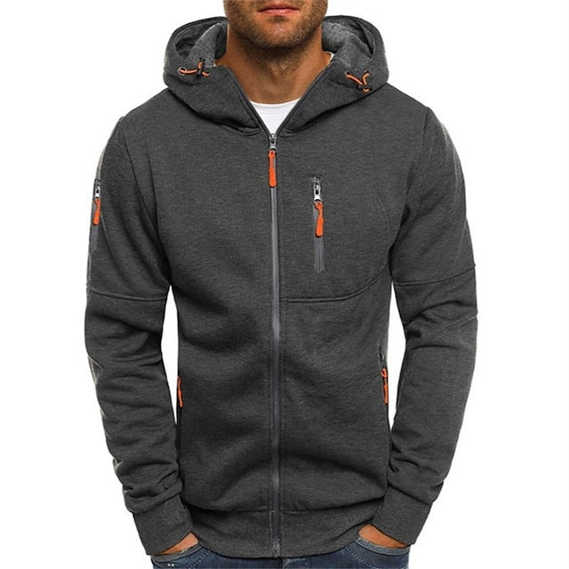 Joey Hooded Zip-Up Jacket
