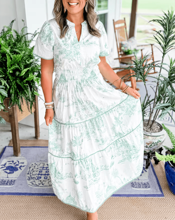 Madison Classic Charm Maxi Dress