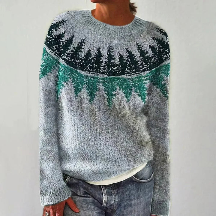 Iza Cozy Fair Isle Sweater