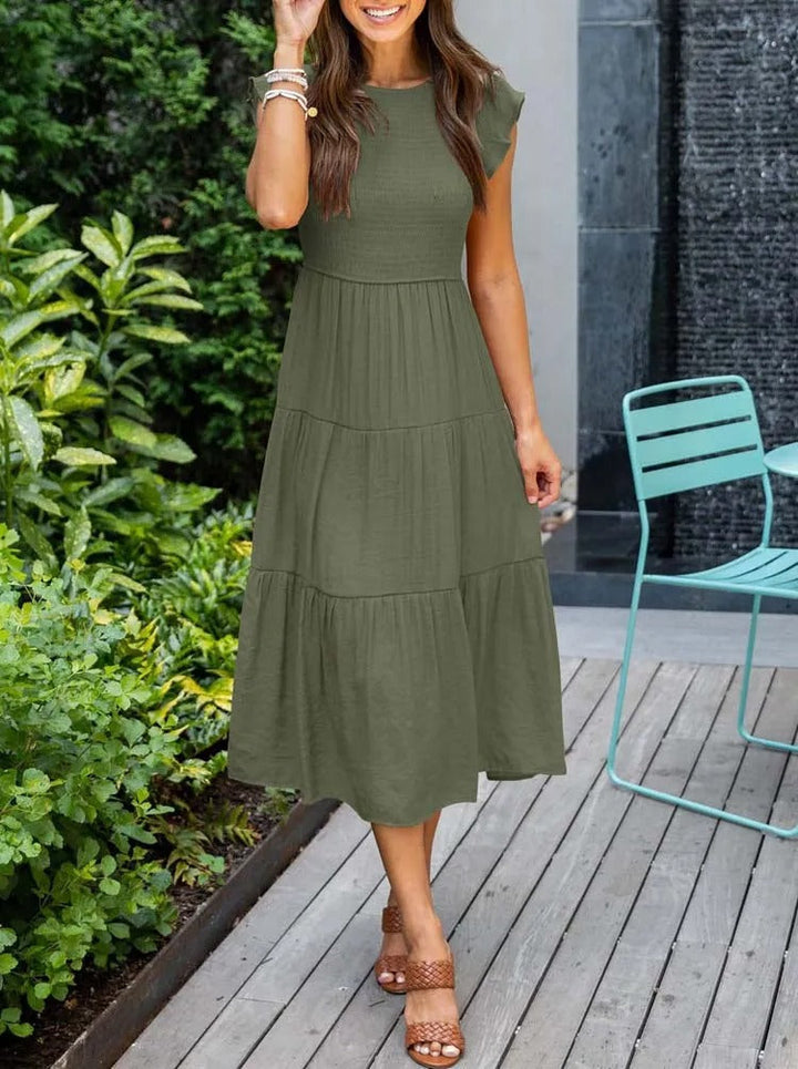 Aruba Elegant Dress with Tummy Coverage
