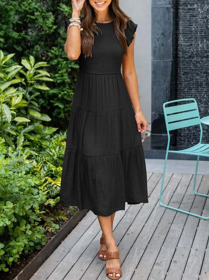 Aruba Elegant Dress with Tummy Coverage