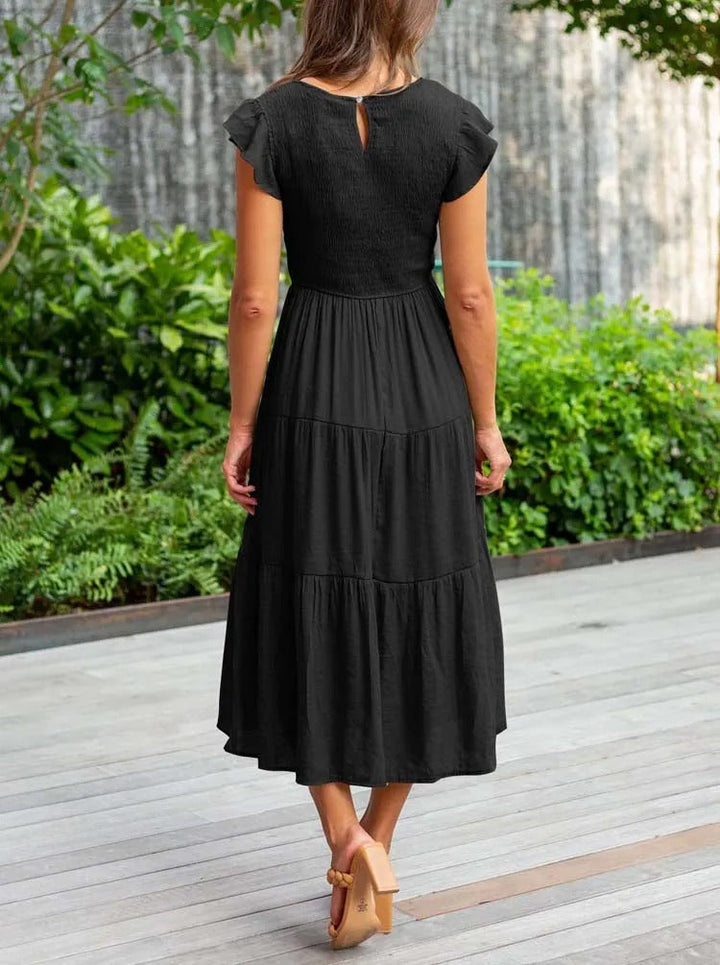 Aruba Elegant Dress with Tummy Coverage