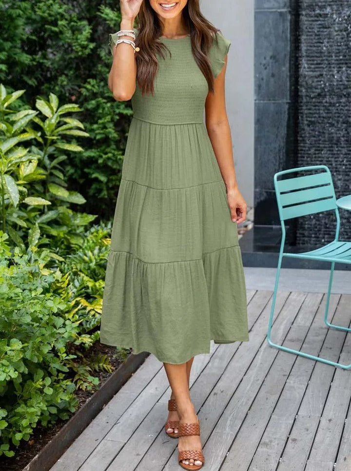 Aruba Elegant Dress with Tummy Coverage