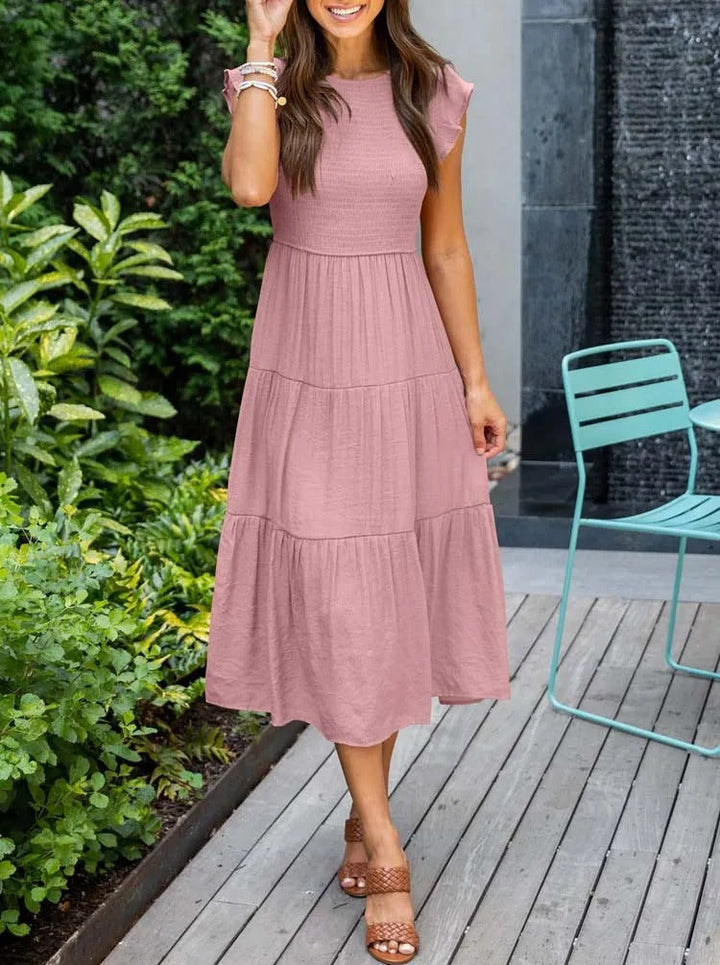 Aruba Elegant Dress with Tummy Coverage