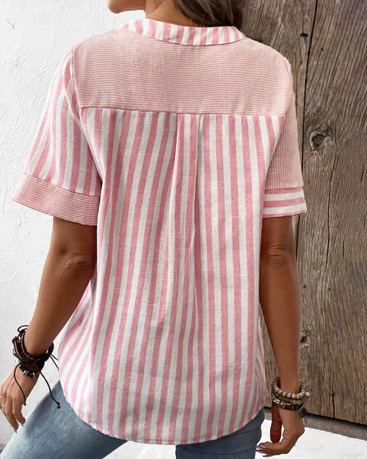 Bianca Blouse With Unique Print