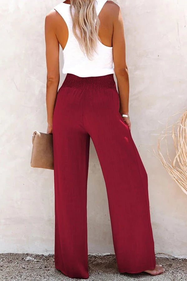 Moana Relaxed High-Waist Pants