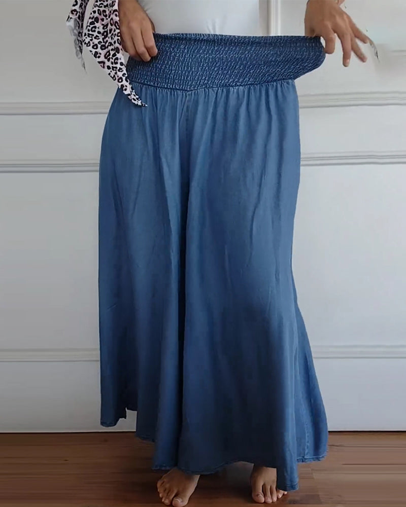 Nina Pants with Elastic Waist