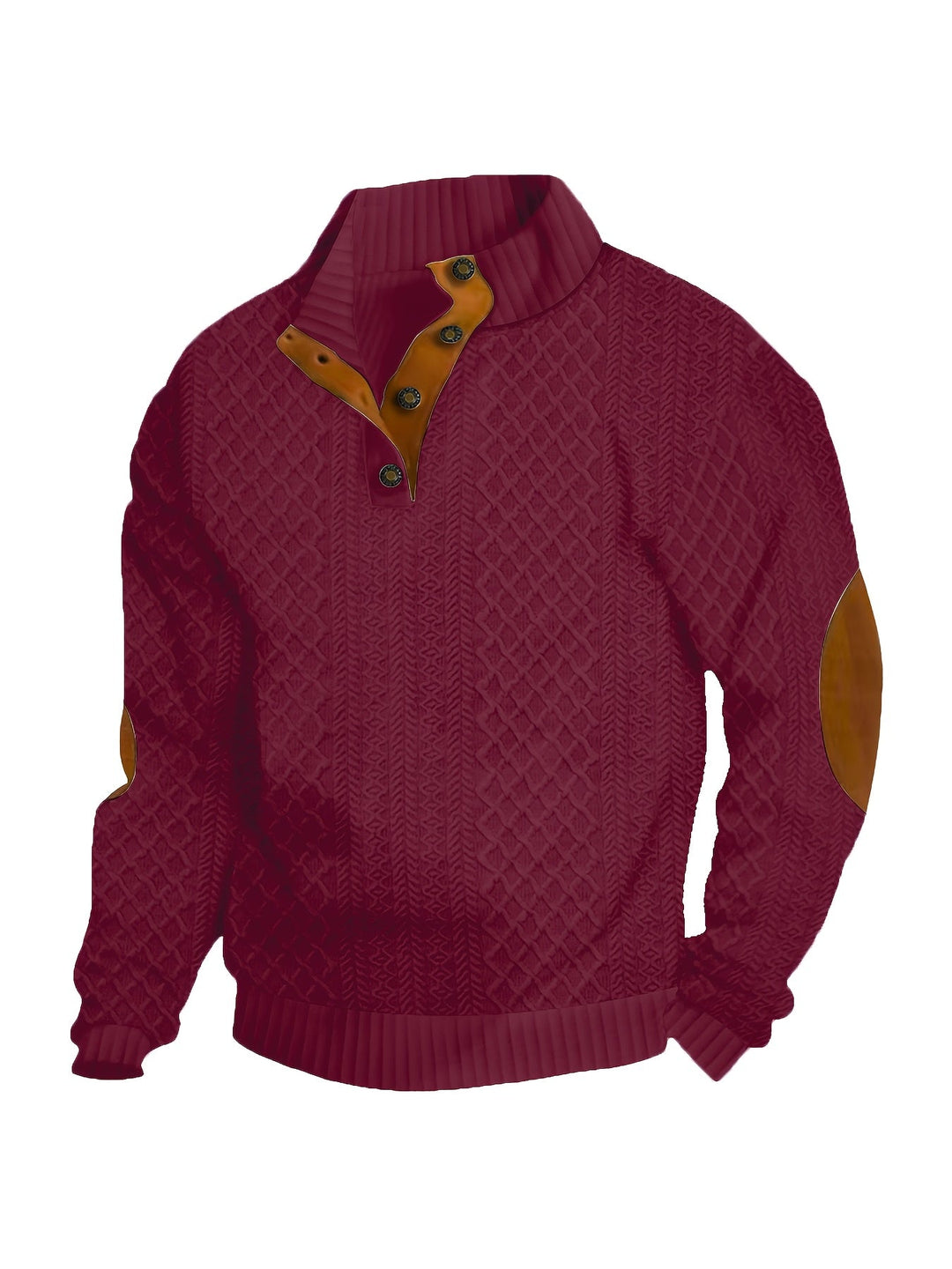Cooper Premium Knit Button Collar Sweater