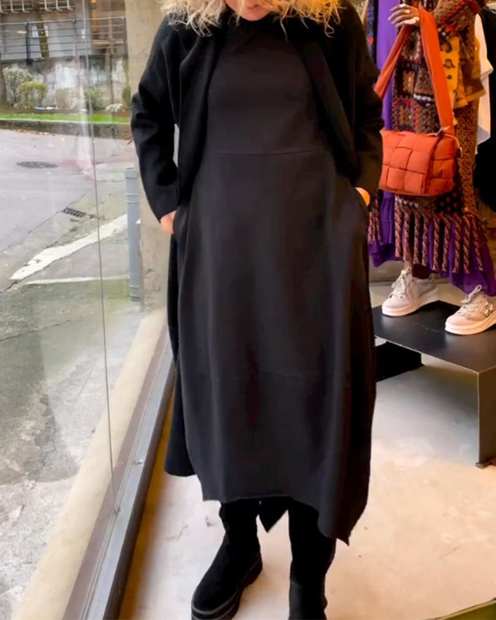 Emilia Midi Dress with Pockets