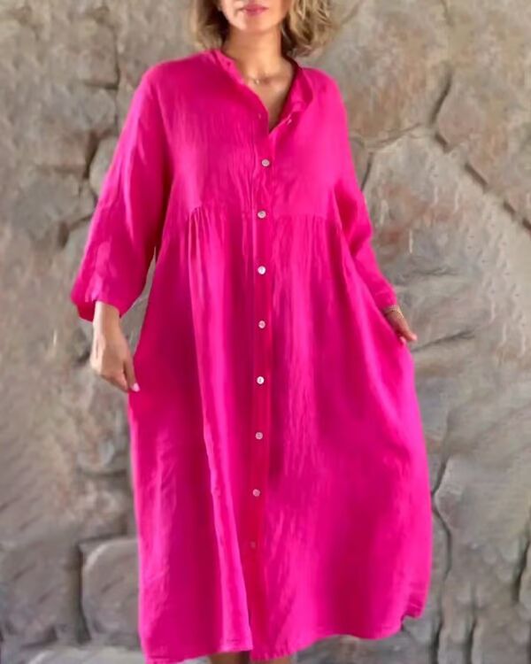 Sanda Loose Shirt Dress