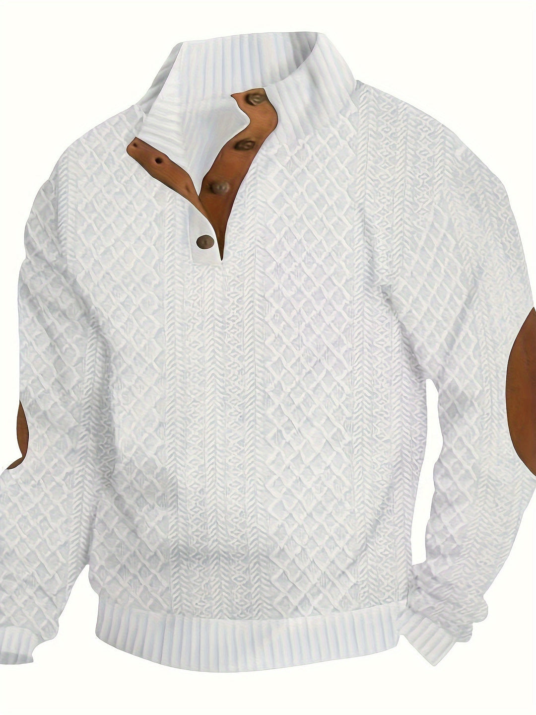 Cooper Premium Knit Button Collar Sweater