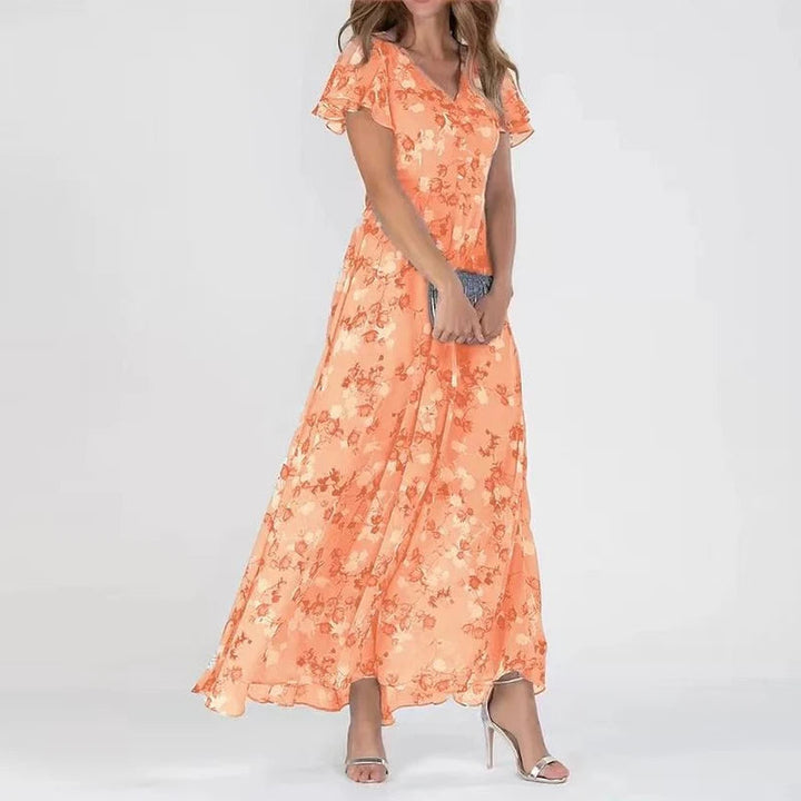 Vika Glamorous Tummy Covering Dress