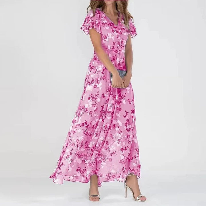 Vika Glamorous Tummy Covering Dress