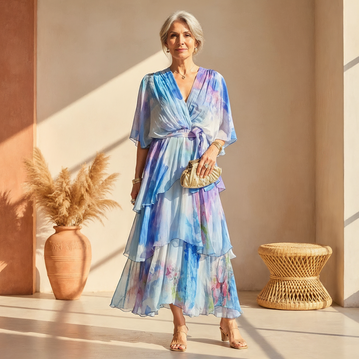 Oona Elegant Flowy Dress