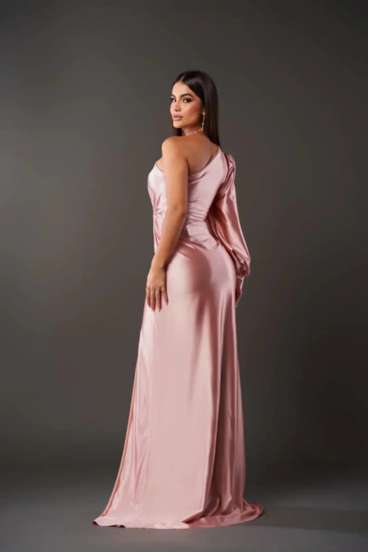 Alisa Elegant Slit Maxi Dress