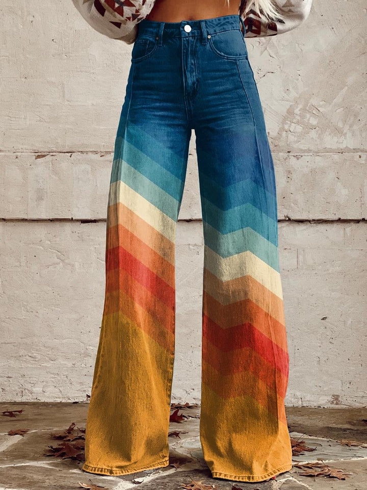 Nora Vintage Flared Pants