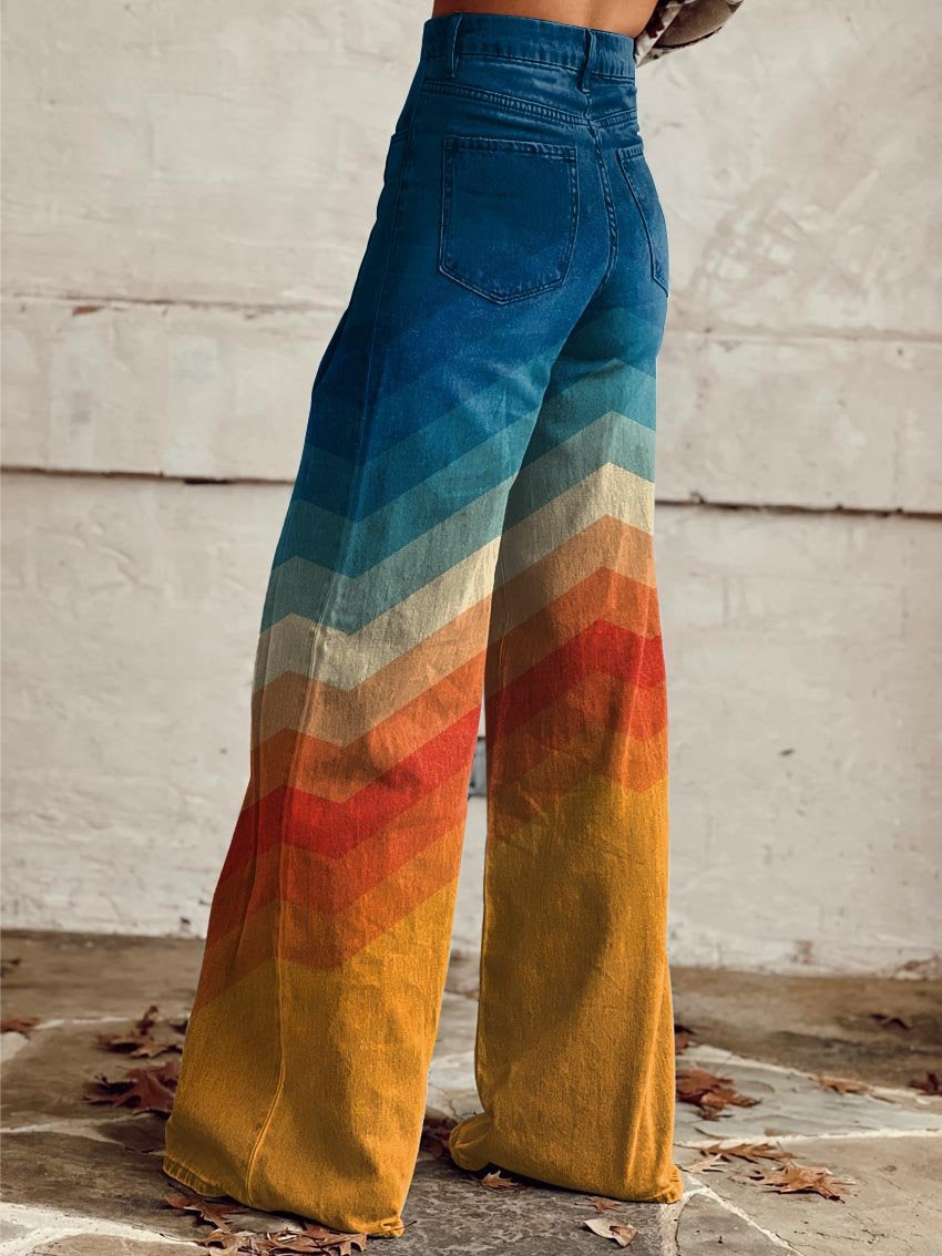 Nora Vintage Flared Pants