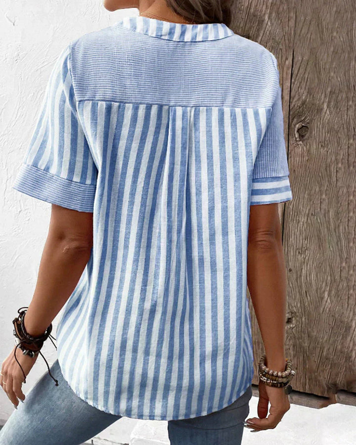 Bianca Blouse With Unique Print