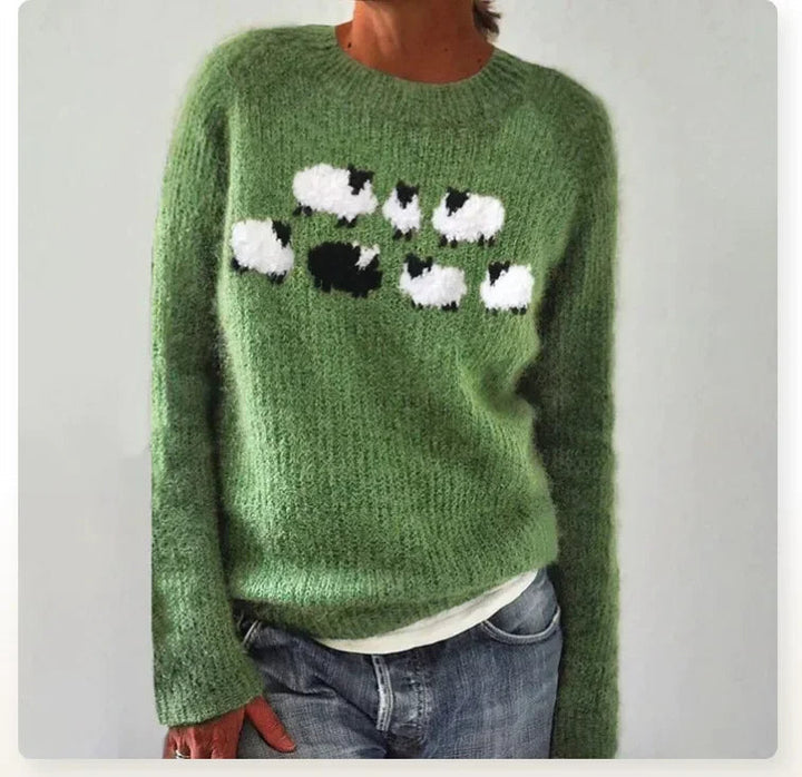 Iza Cozy Fair Isle Sweater