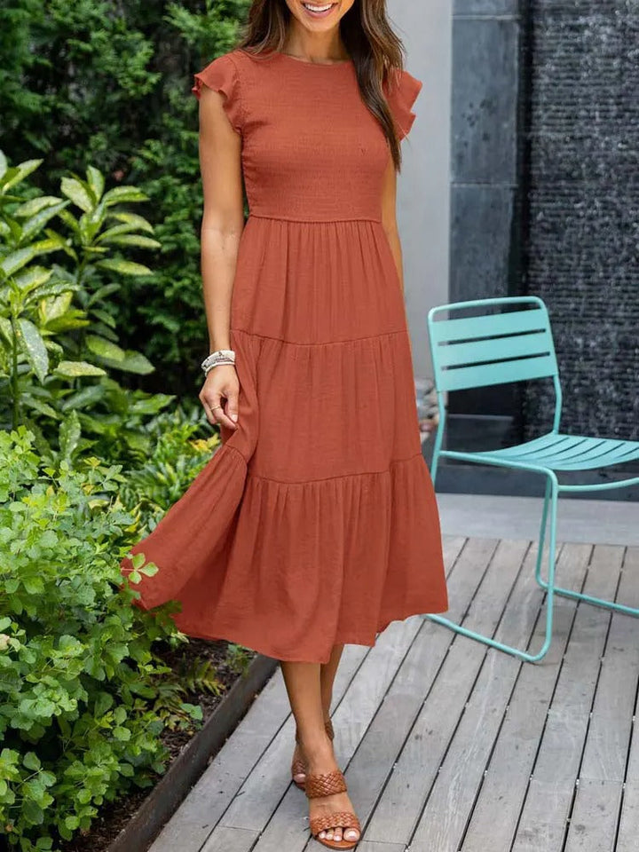 Aruba Elegant Dress with Tummy Coverage