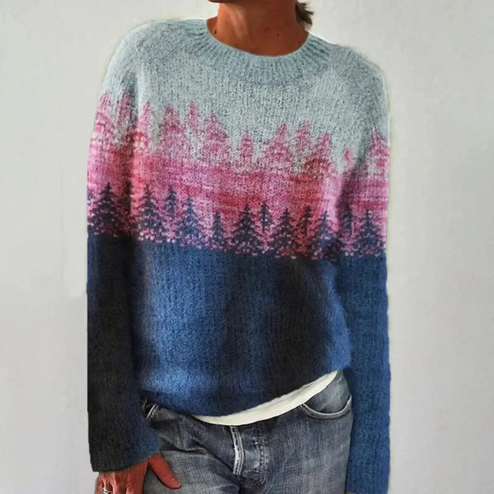 Iza Cozy Fair Isle Sweater