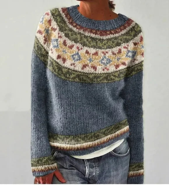 Iza Cozy Fair Isle Sweater