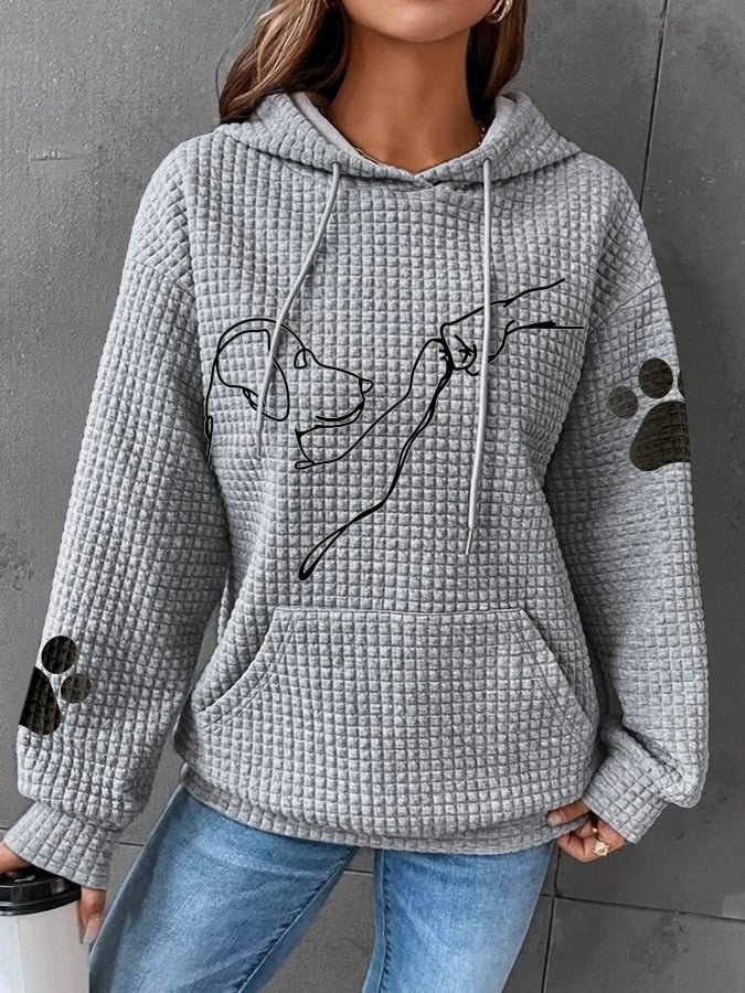 Clarisse Cozy Dog-Lover Pullover