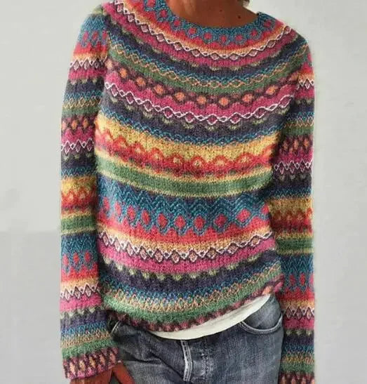 Iza Cozy Fair Isle Sweater