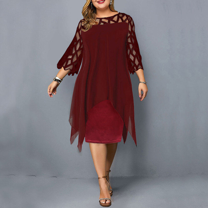 Zoya Elegant Midi Dress
