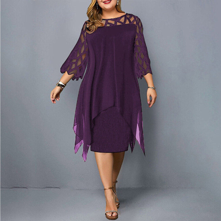 Zoya Elegant Midi Dress