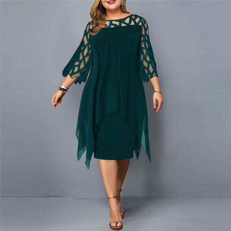 Zoya Elegant Midi Dress