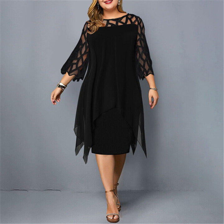 Zoya Elegant Midi Dress