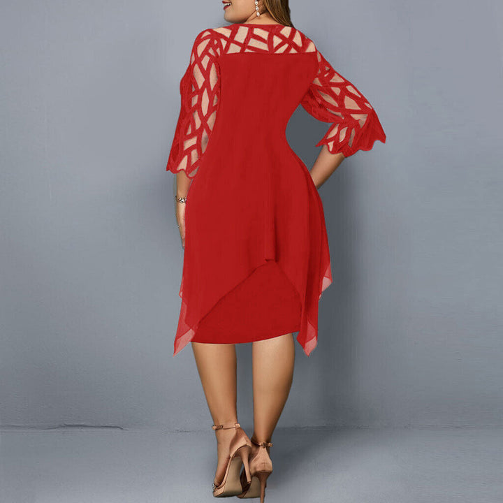 Zoya Elegant Midi Dress
