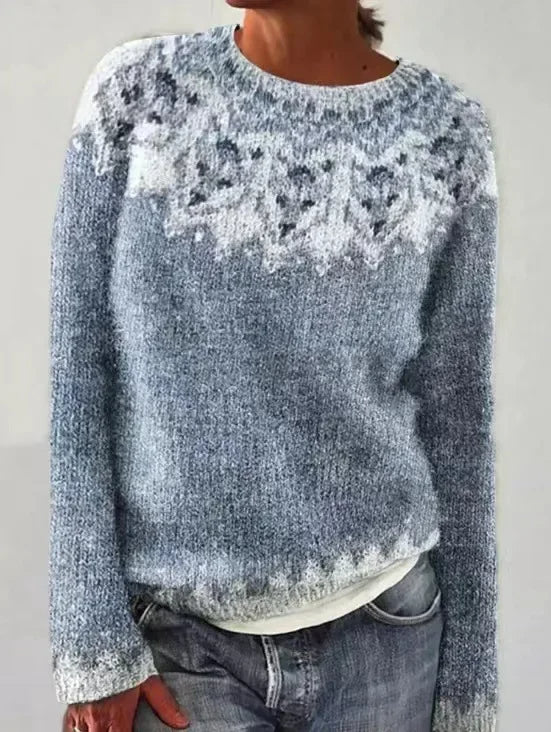 Iza Cozy Fair Isle Sweater