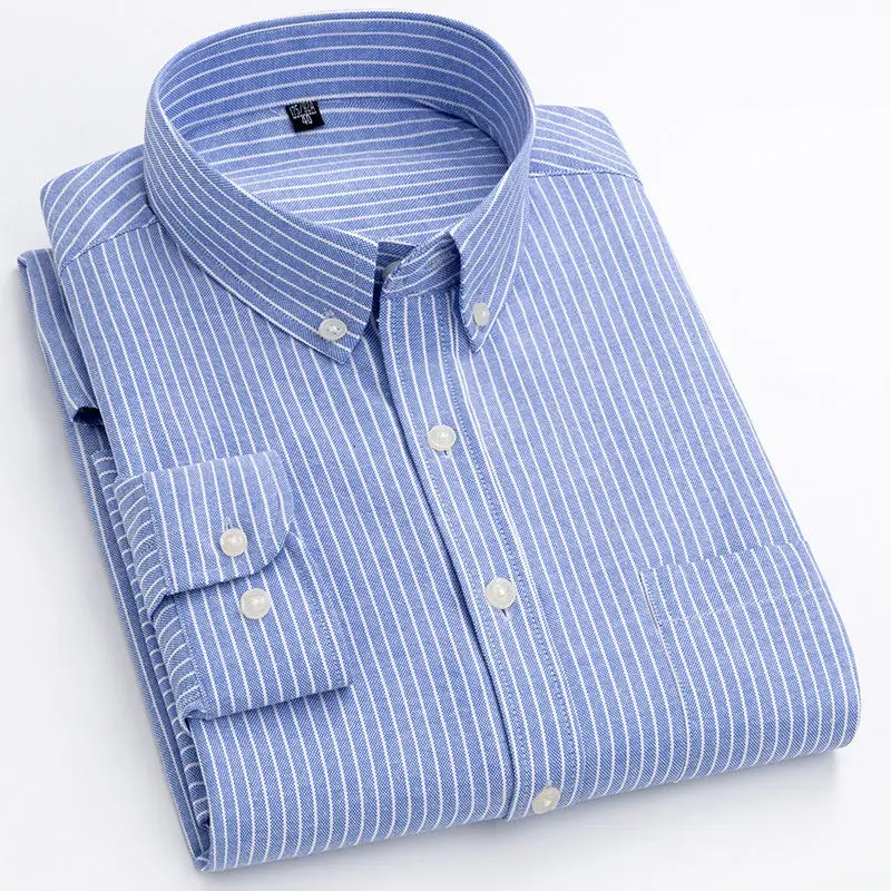 Thomas Striped Button-Down