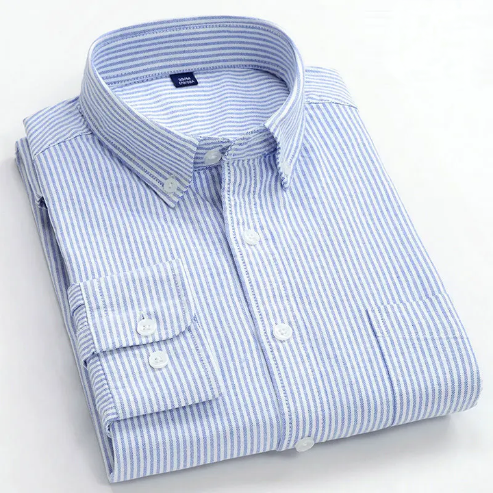 Thomas Striped Button-Down