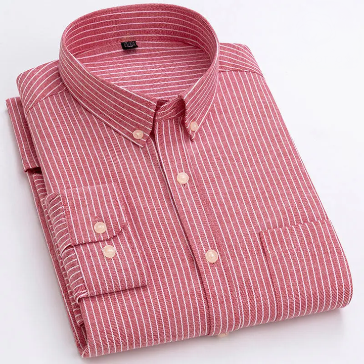 Thomas Striped Button-Down