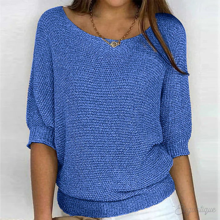 Sara Relaxed Knit Top