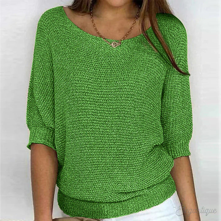 Sara Relaxed Knit Top