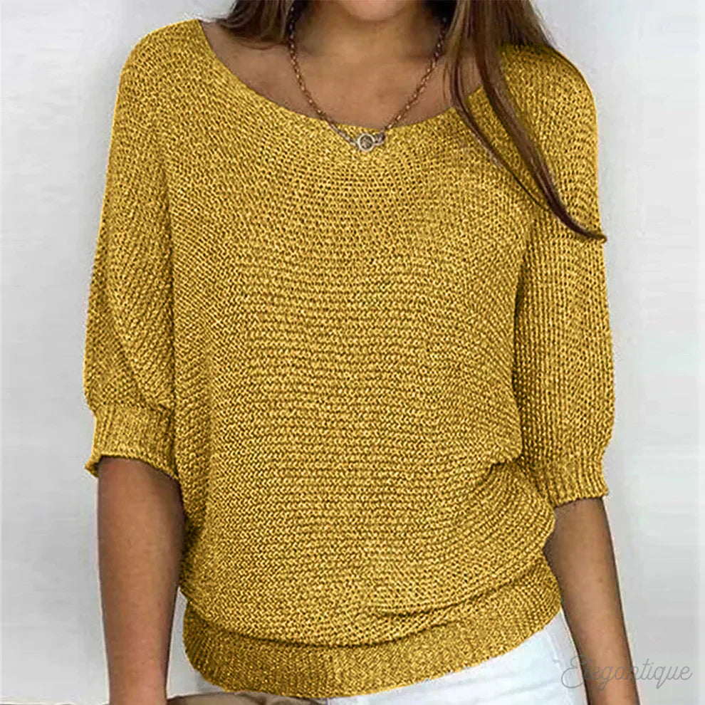 Sara Relaxed Knit Top