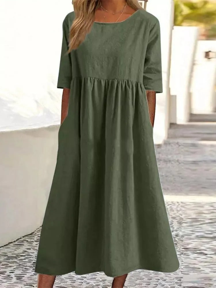 Helen Stylish Midi Dress
