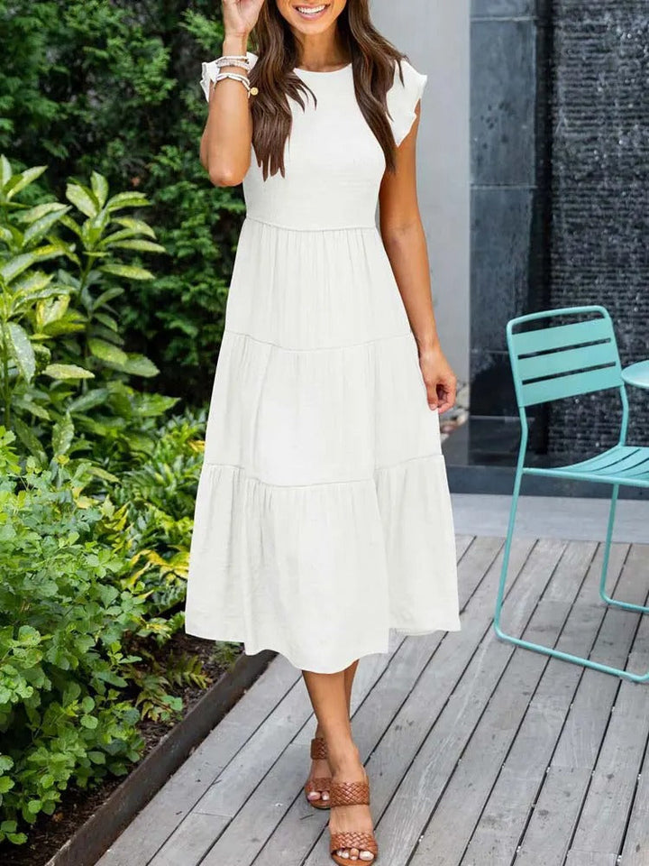 Aruba Elegant Dress with Tummy Coverage