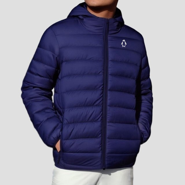 Bailey Penguin Print Quilted Jacket